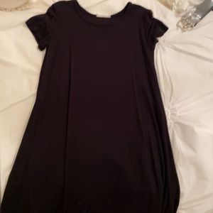 black t-shirt dress !